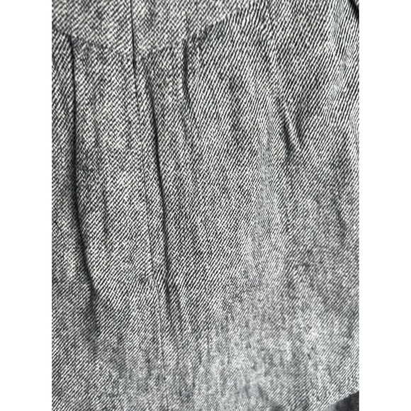 BCBGeneration Tiered Linen Blend Mini Skirt‎ Black White M - Picture 9 of 9